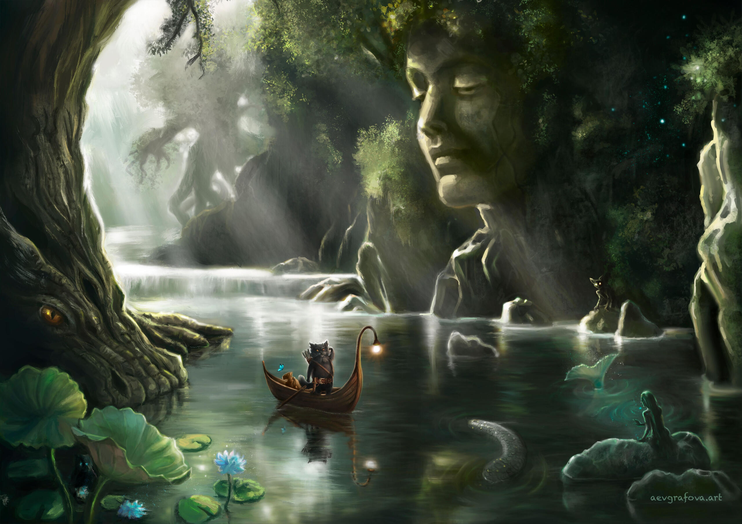 Mysterious Waters - personal art Mysterious Waters - personal art
