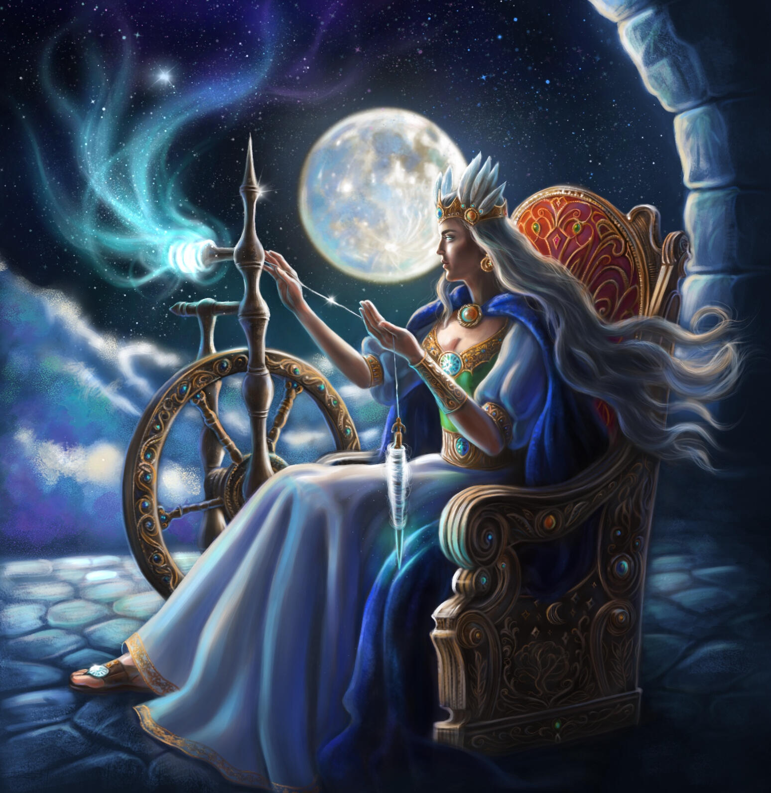 Frigg - TTRPG Character Frigg - TTRPG Character